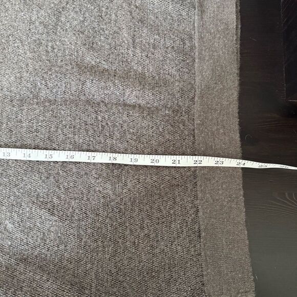 Calvin Klein Italian Yarn Sweater Womens Sz L Brown Crewneck Merino Wool Blend - Picture 10 of 10